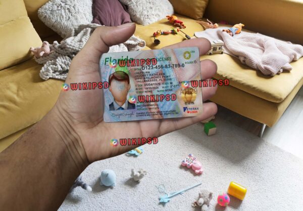 Driving License Template PSD - Easy, Editable, and High-Quality!